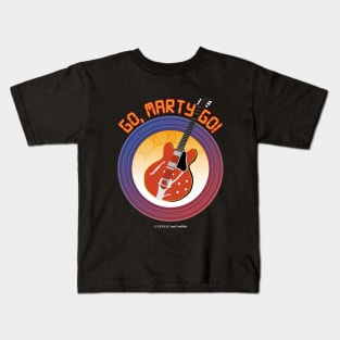 Back to the future - Go Marty Go Kids T-Shirt